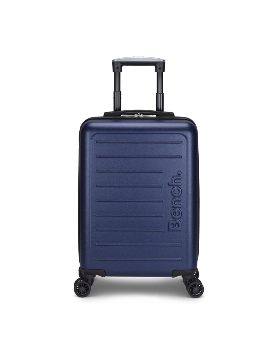 Bench Erasmos Hardside 19" Spinner Carry-on, naval academy blue, front view