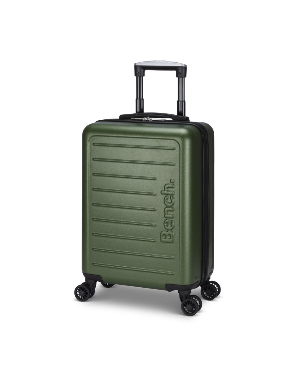 Bench Erasmos Hardside 19" Spinner Carry-on, olivine, front angled view