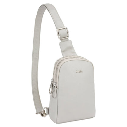 Bench Juliet Mini Sling Bag, grey, front view