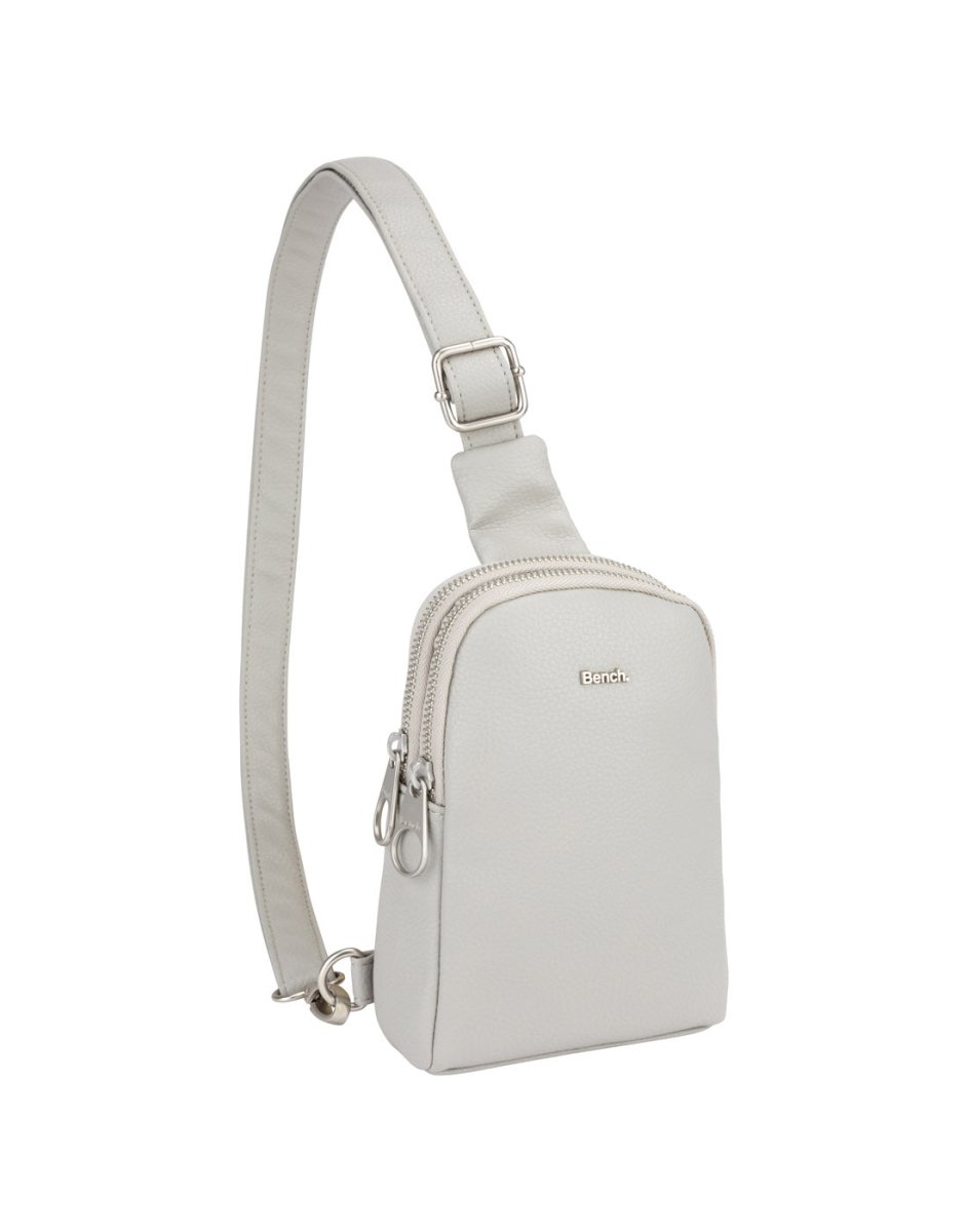 Bench Juliet Mini Sling Bag, grey, front view