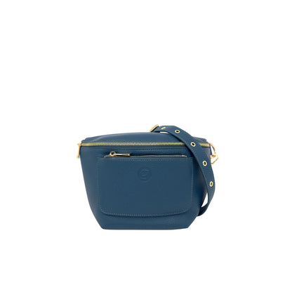 Espe Ellis Fanny Pack, blue, front view