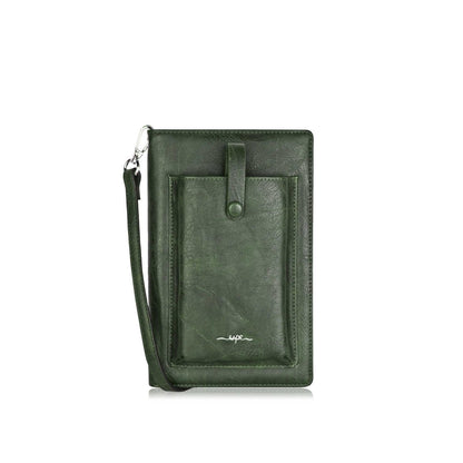 Espe Pastel iSmart Pocket, moss green, front view