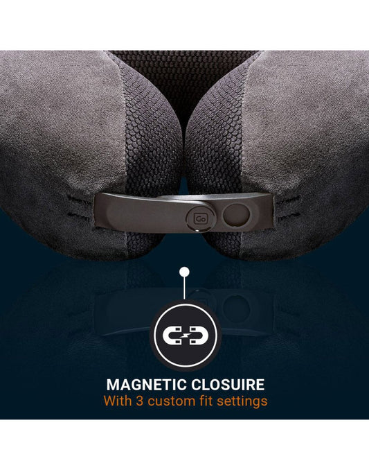 Product Image – Close up of magnetic closure on Go Travel Ultimate 3.0 Travel Pillow