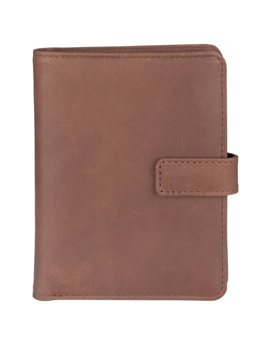 Product Image – Leather RFID Passport Wallet With Tab Closure