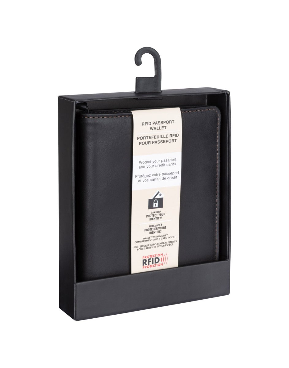 Leather RFID Passport Wallet