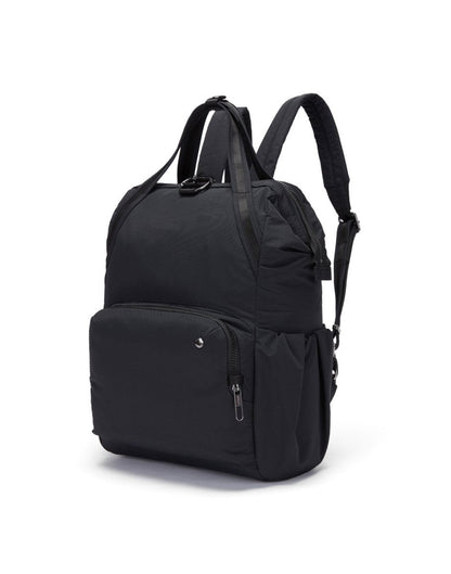 Citysafe cx econyl anti-theft 17L backpack corner view