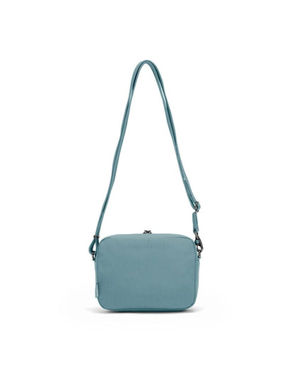 Pacsafe® CX Anti-theft Square Crossbody, fresh mint, back view