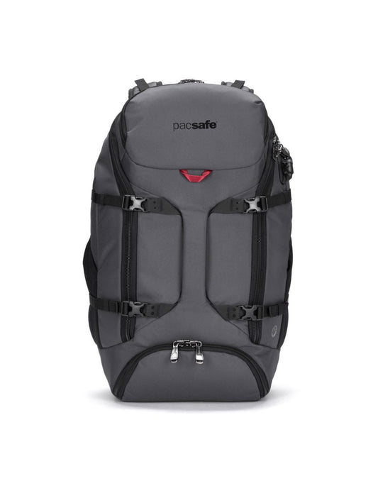 Product Image – Pacsafe Venturesafe® EXP35 Anti-Theft Travel Backpack, slate, front view