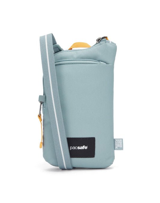 Product Image – Pacsafe® GO Anti-Theft Tech Crossbody in fresh mint colour front view.
