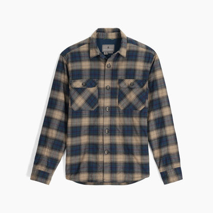 Royal Robbins Men's Snowcap Lined Flannel Long Sleeve - ONLINE ONLY