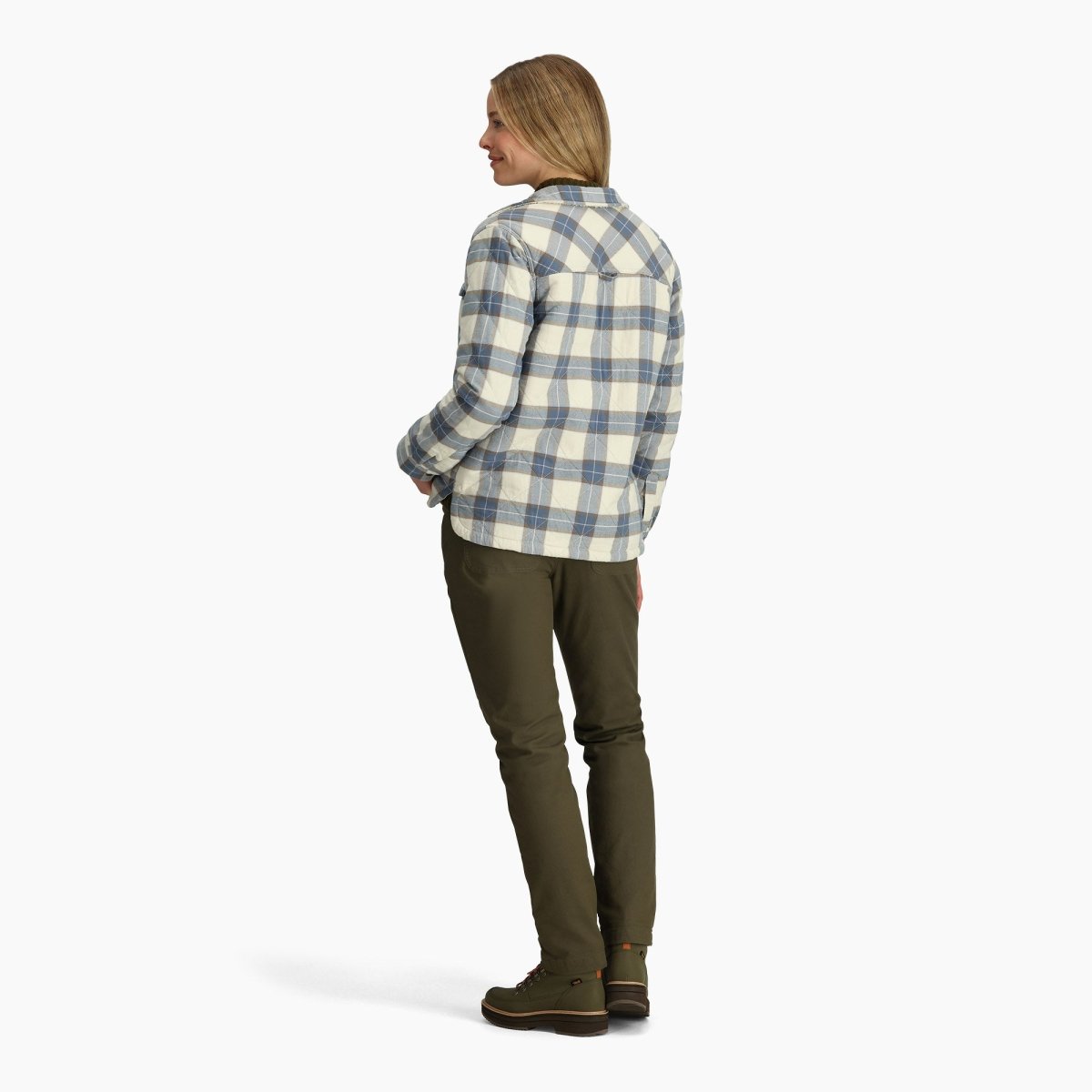 Royal Robbins Women's Snowcap Lined Flannel Long Sleeve - ONLINE ONLY