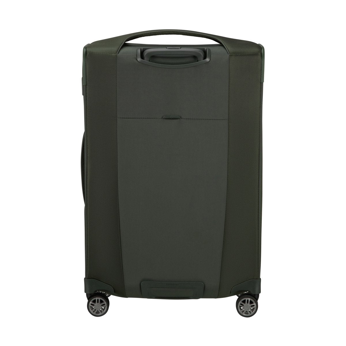 Samsonite Re-Lite Spinner Medium: eco-friendly hard-shell suitcase, 4 wheels, top handle, recycled plastic.