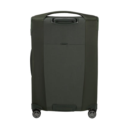Samsonite Re-Lite Spinner Medium: eco-friendly hard-shell suitcase, 4 wheels, top handle, recycled plastic.