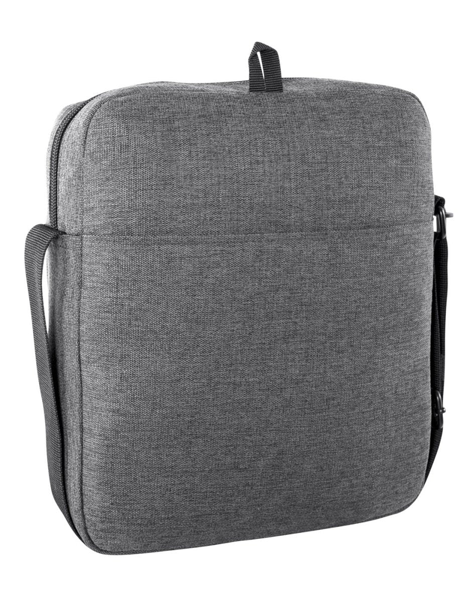 Swiss Gear 10" Tablet Travel Bag with RFID, grey, back angled view