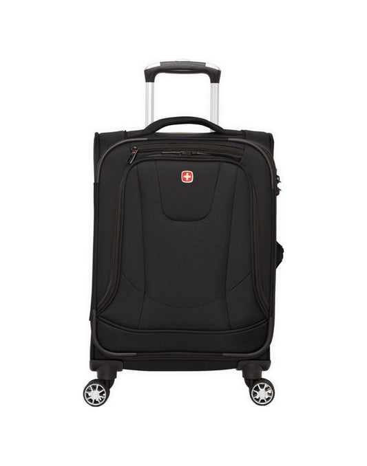 Product Image – Swiss Gear Neolite III 19" Carry-on Spinner, black, front view