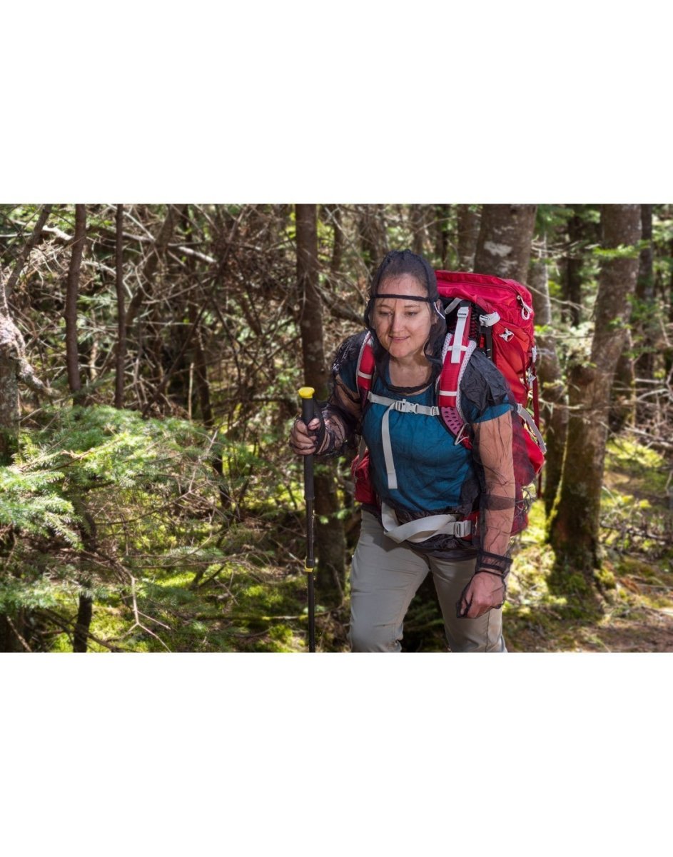 Women using ben's  invisiNet bug jacket & mitts