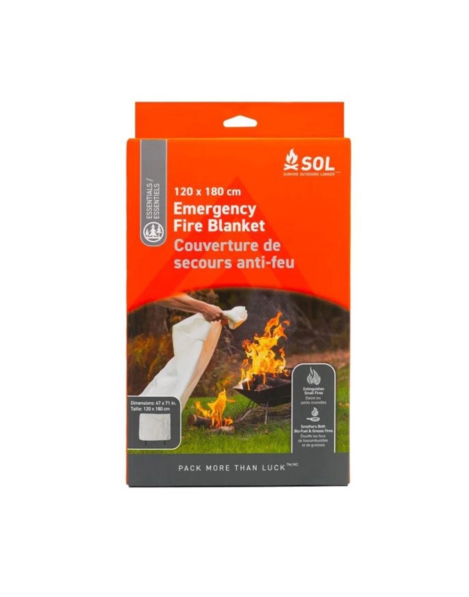 SOL Emergency Fire Blanket, package view