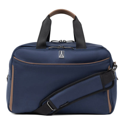 Front view of the Travelpro Crew™ Classic UnderSeat Tote in Patriot Blue.