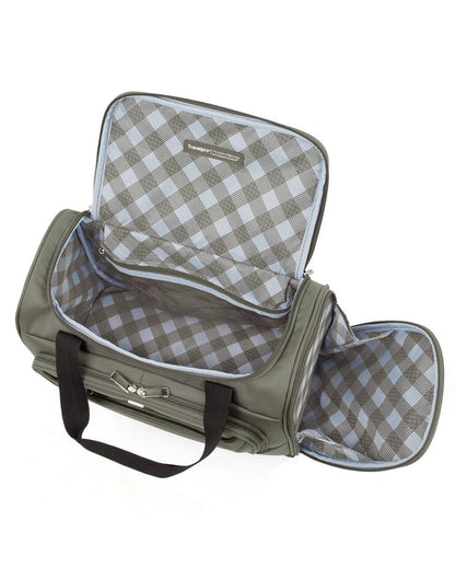 Travelpro maxlite 5 11" slate green colour soft tote interior