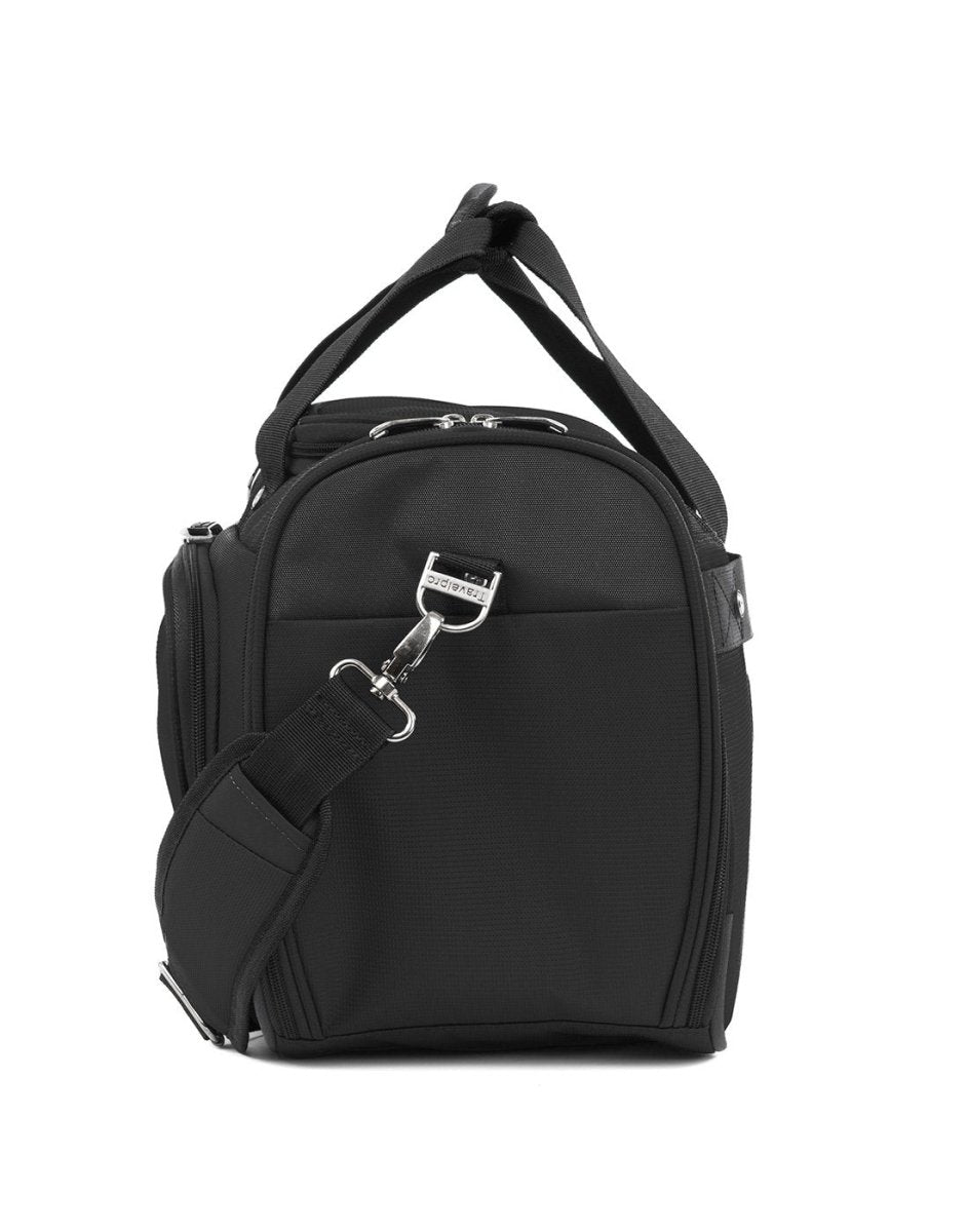 Travelpro maxlite 5 11" black colour soft tote side view