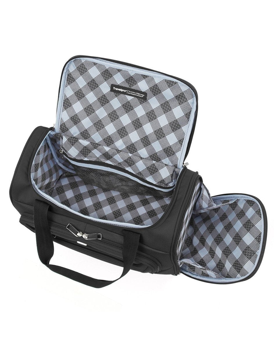 Travelpro maxlite 5 11" black colour soft tote interior