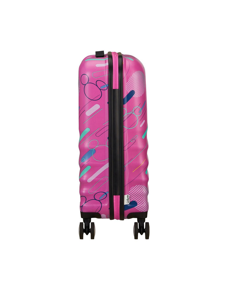 American Tourister Disney Wavebreaker Spinner Carry-on - Minnie Future Pop, right side view