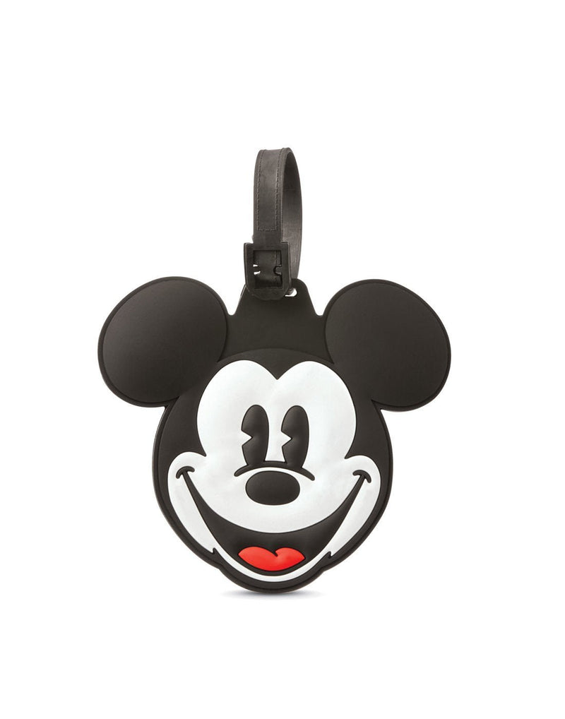 American Tourister Mickey Mouse luggage tag front view