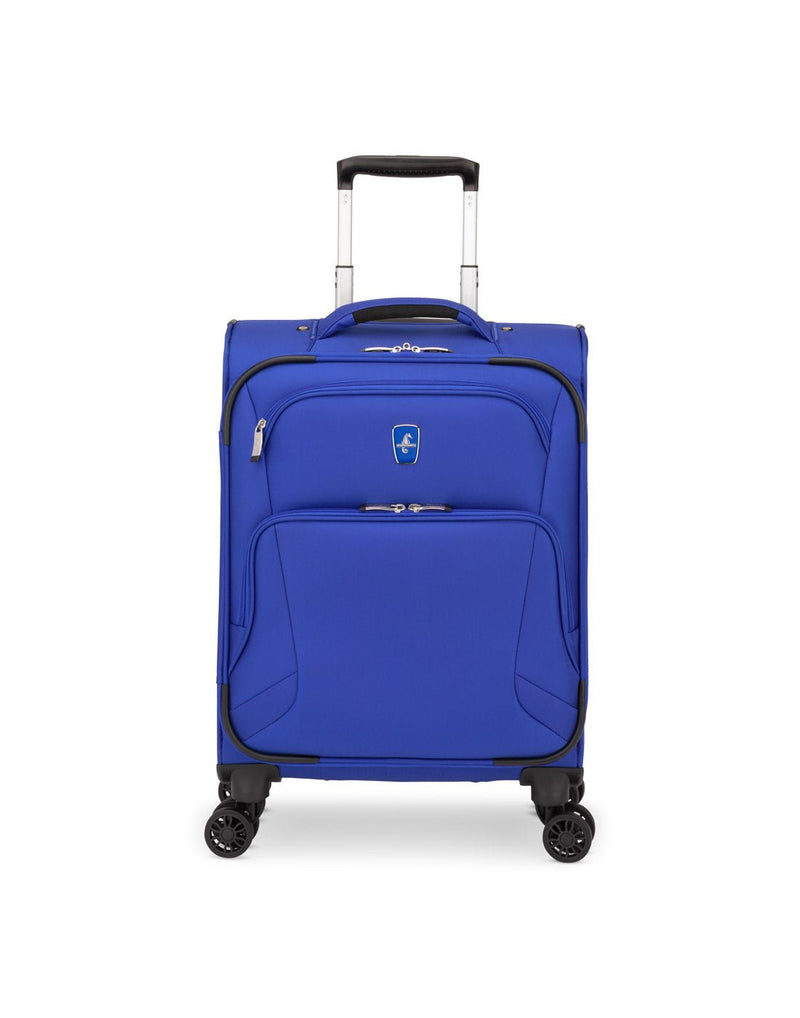 Atlantic Artisan III 19" Spinner Carry-on, blue, front view