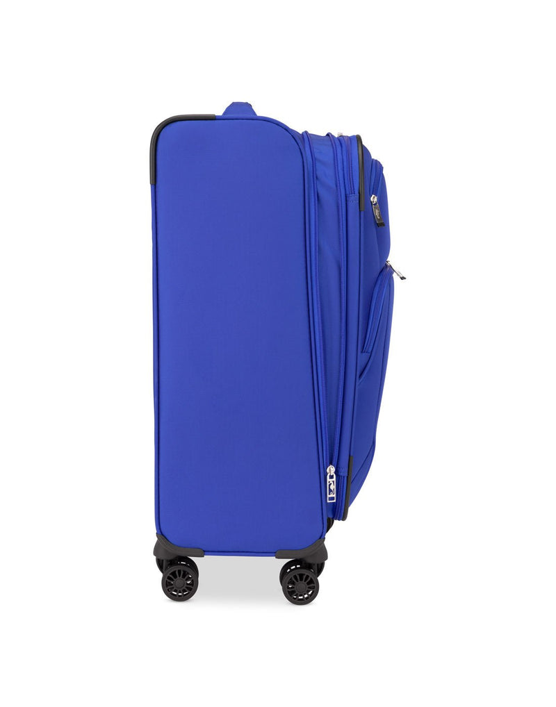 Atlantic Artisan III 24" Expandable Spinner, blue, expanded, side view