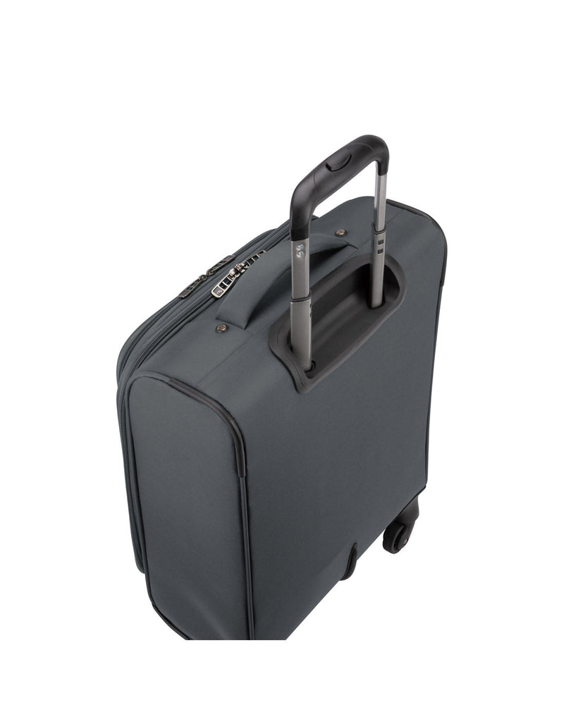 Atlantic Bavaria 19" Carry-on Spinner in charcoal, back top view