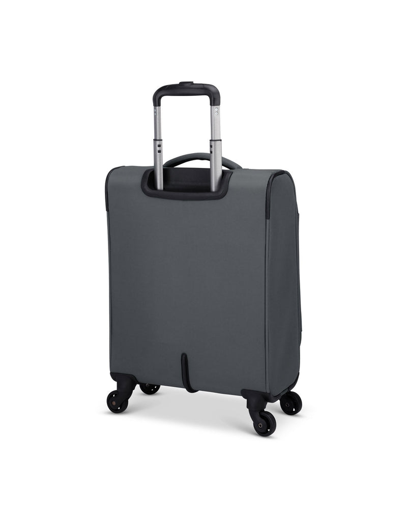 Atlantic Bavaria 19" Carry-on Spinner in charcoal, back angled view