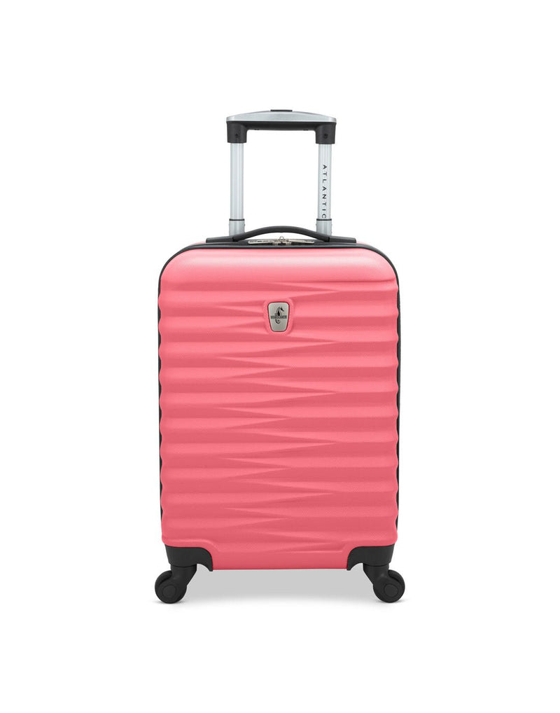 Atlantic Chaser Hardside 19" Spinner Carry-on in spiced coral, pink colour, front view