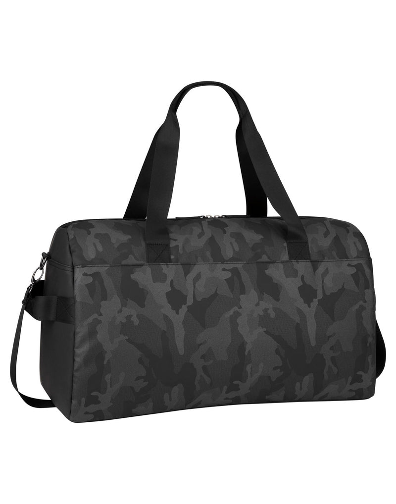 Bench Zayn Men's Camo Weekender Bag, black, back view