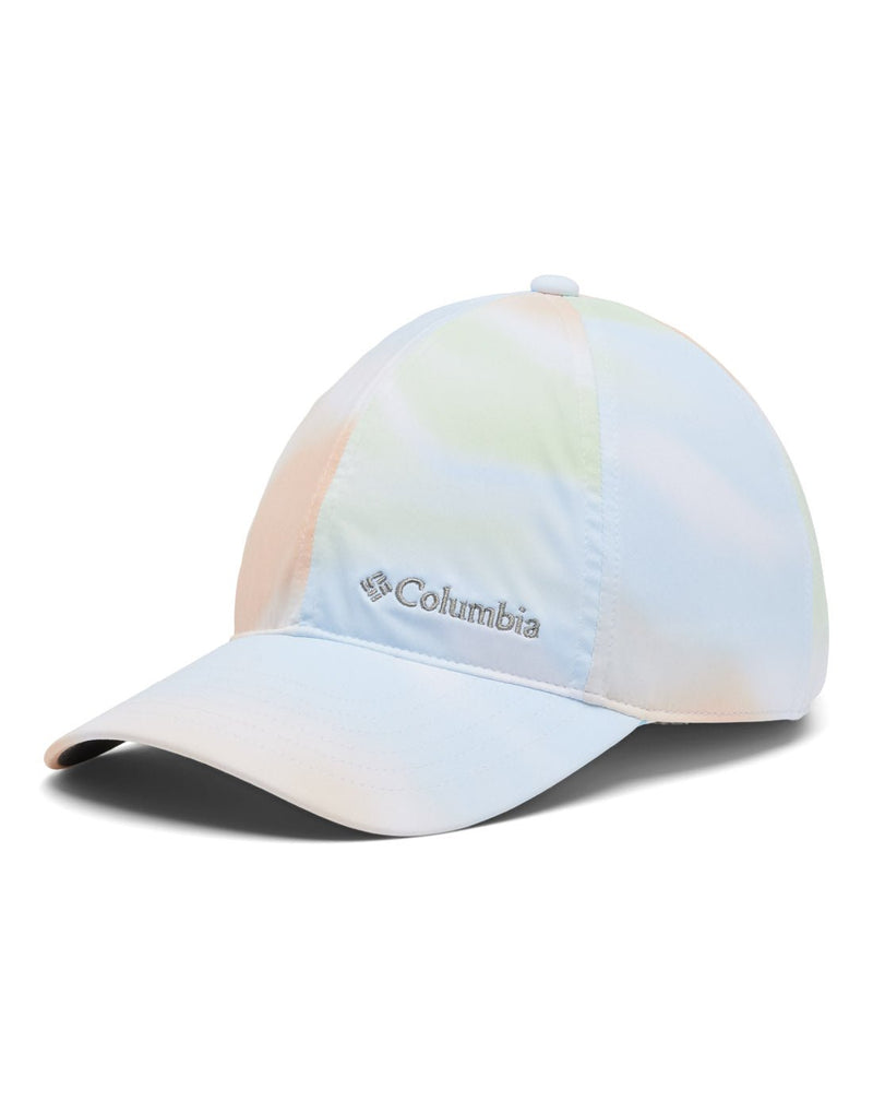 Columbia Coolhead™ II Ball Cap in white undercurrent print, front view