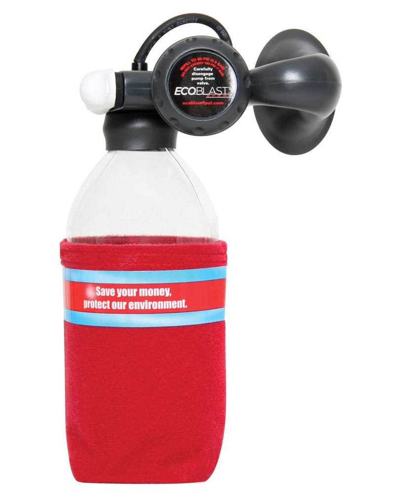 Front view of the Fox 40® Ecoblast Sport rechargeable safety signal air horn