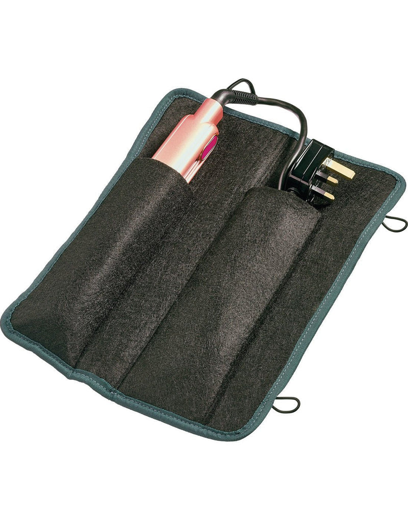 Go travel heat-proof pouch open view with content