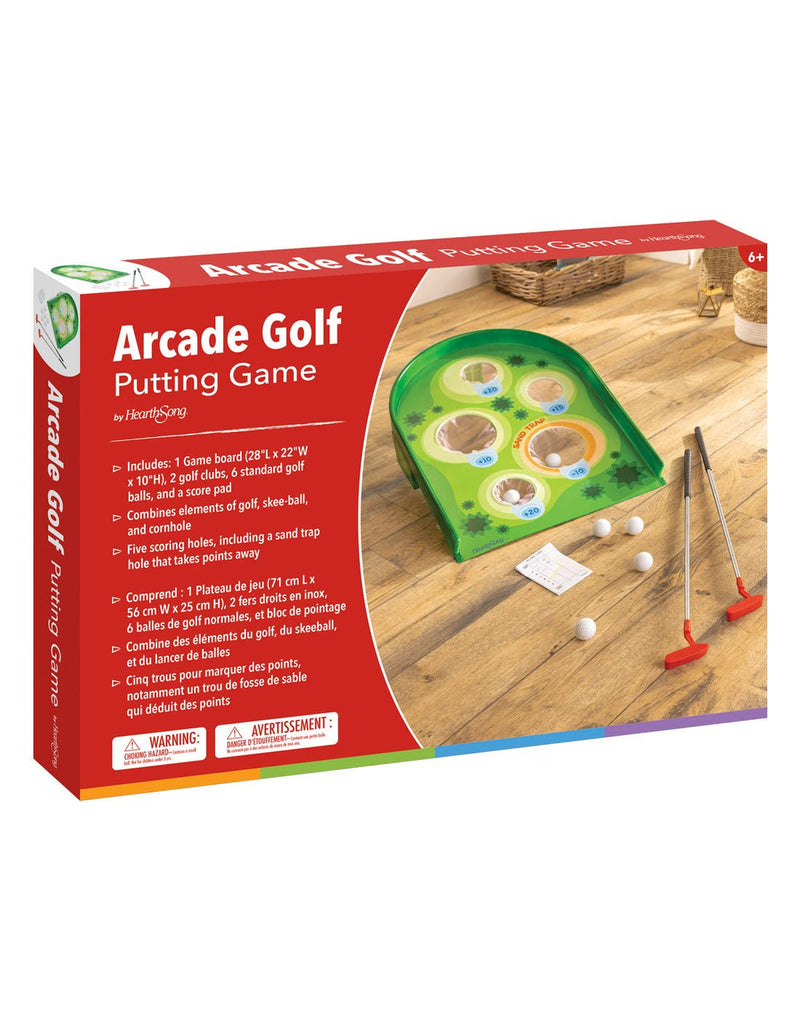 Arcade Golf Putting Game, box, front view
