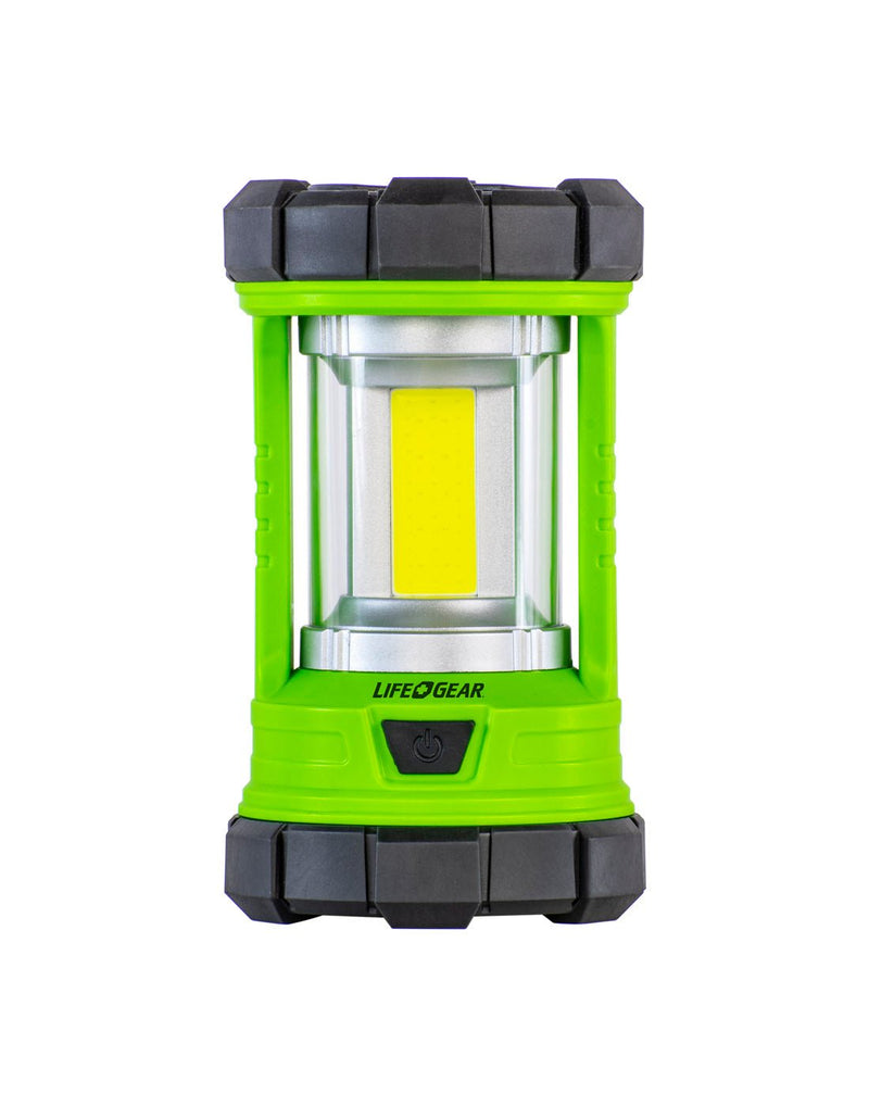 Life Gear USB Rechargeable Lantern and Power Bank front view