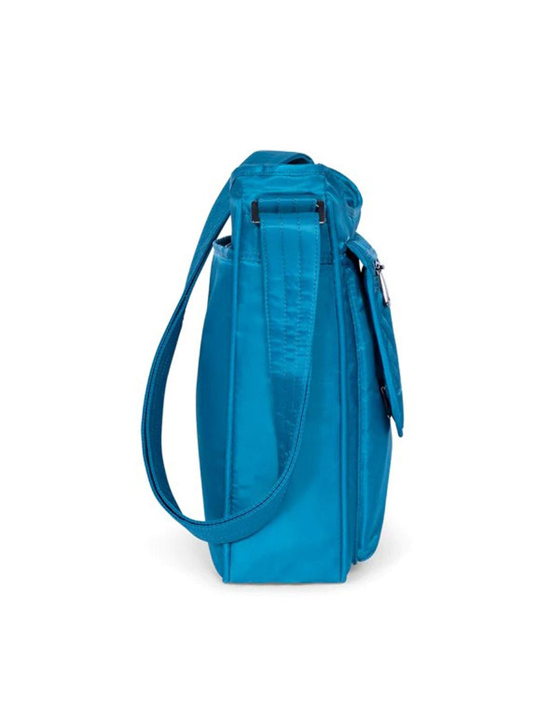 Lug Hopscotch Crossbody Bag, ocean blue, side view