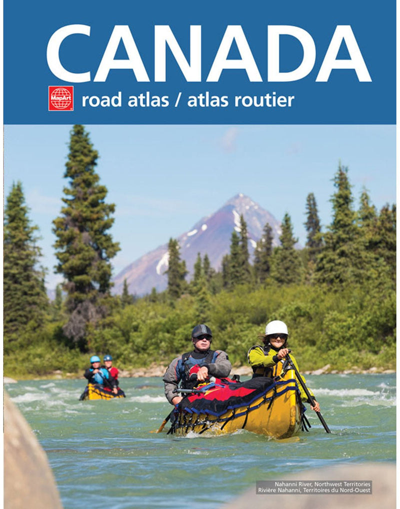 MapArt Canada Road Atlas, book cover