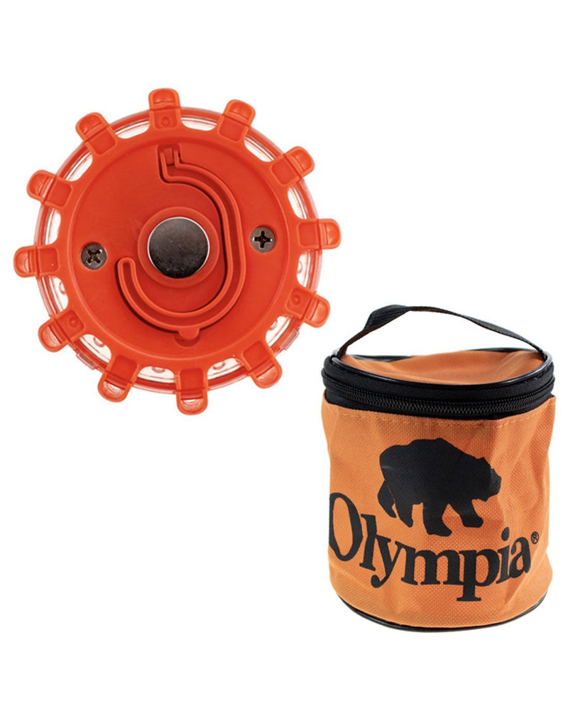 Olympia emergency flare light and bag