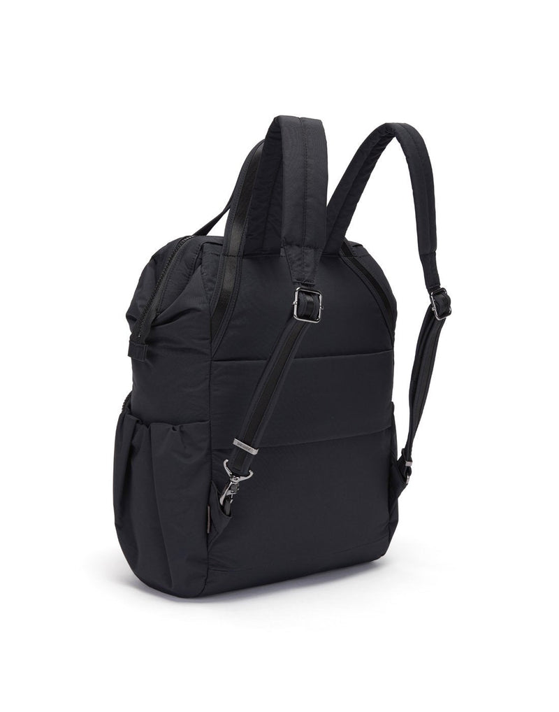 Citysafe cx econyl anti-theft 17L backpack sideback view