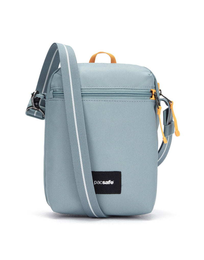 Pacsafe® GO Anti-Theft Festival Crossbody in fresh mint colour front view.