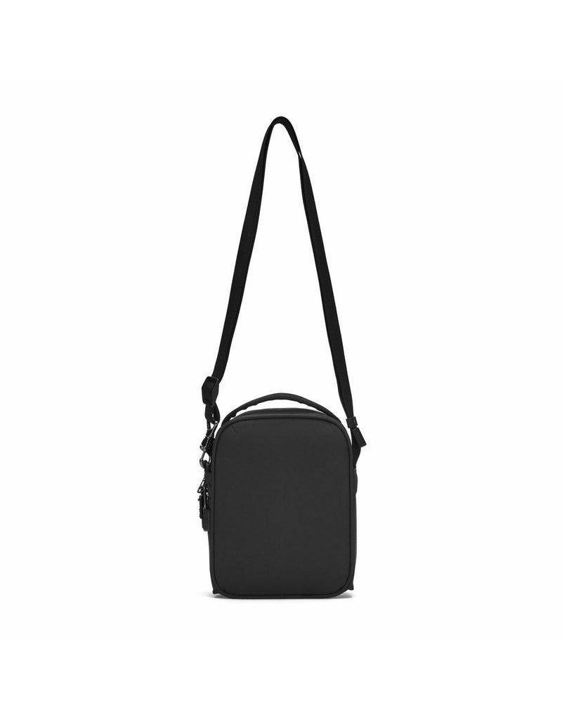 Pacsafe® LS100 Anti-theft Crossbody Bag, black, back view
