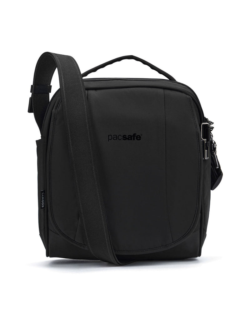 Pacsafe® LS200 Anti-theft Crossbody Bag, black, front view