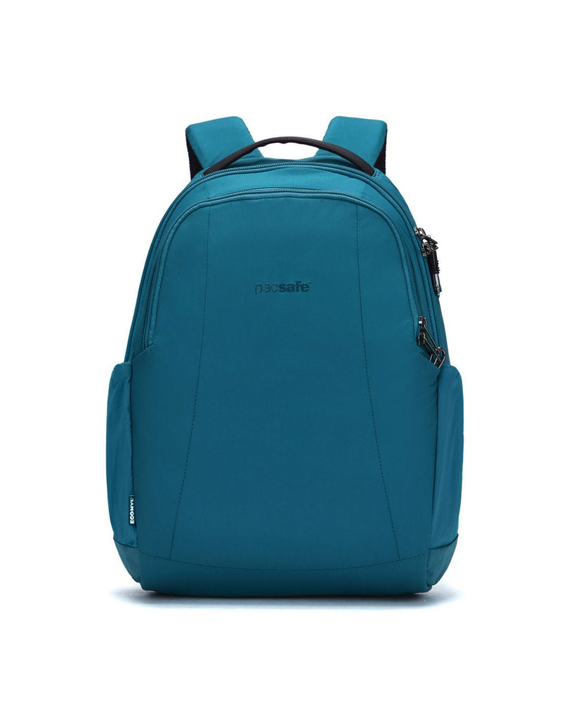Pacsafe LS350 Anti-Theft 15L Backpack, tidal teal, front view