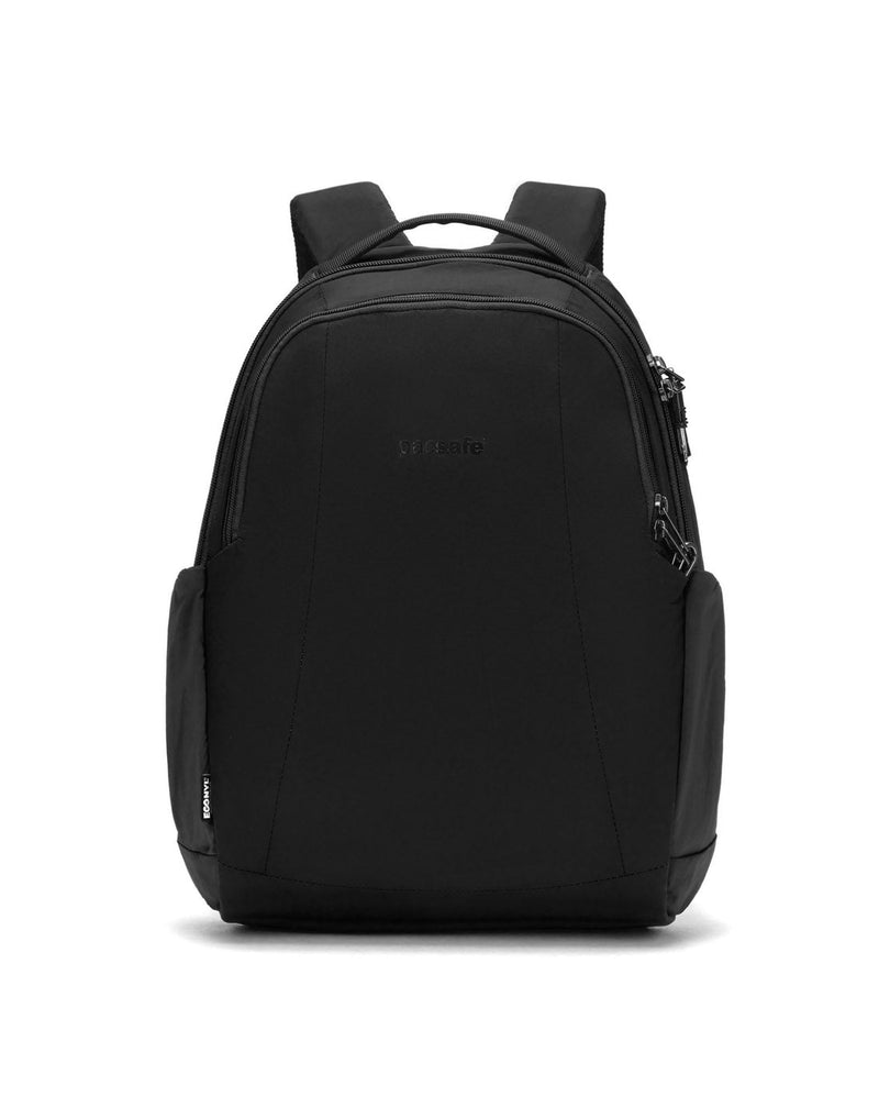 Pacsafe LS350 Anti-Theft 15L Backpack, black, front view
