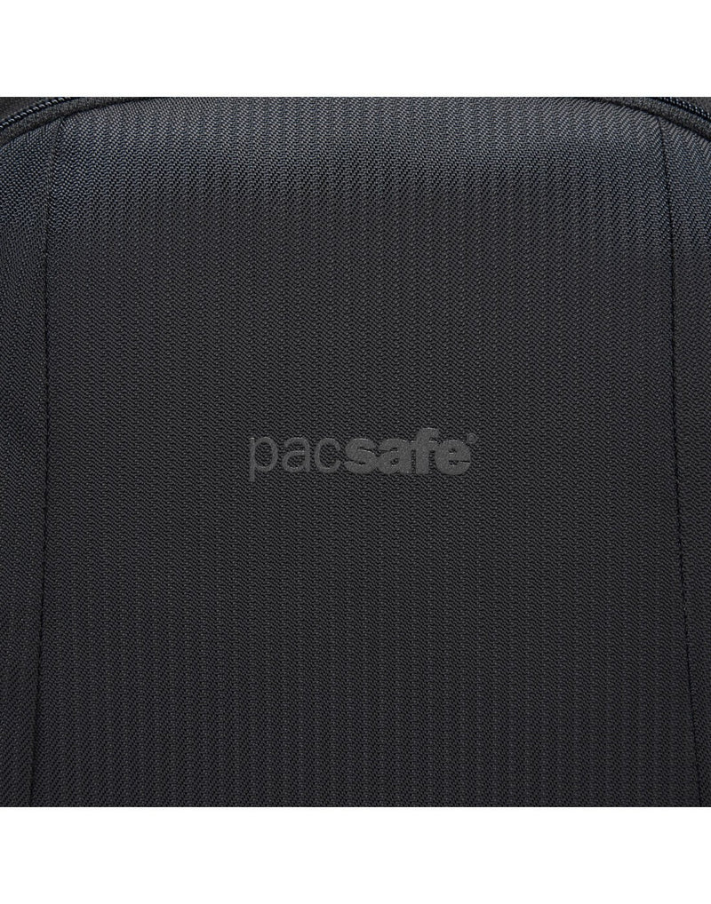 Close up of Pacsafe logo