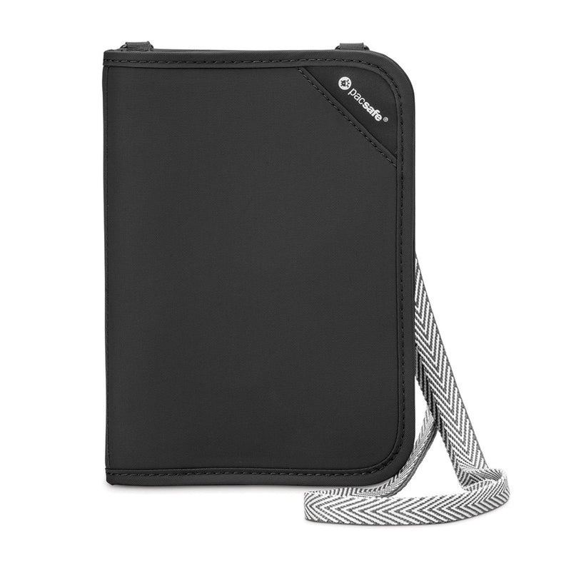 Pacsafe RFIDsafe V150 anti-theft compact organizer front view