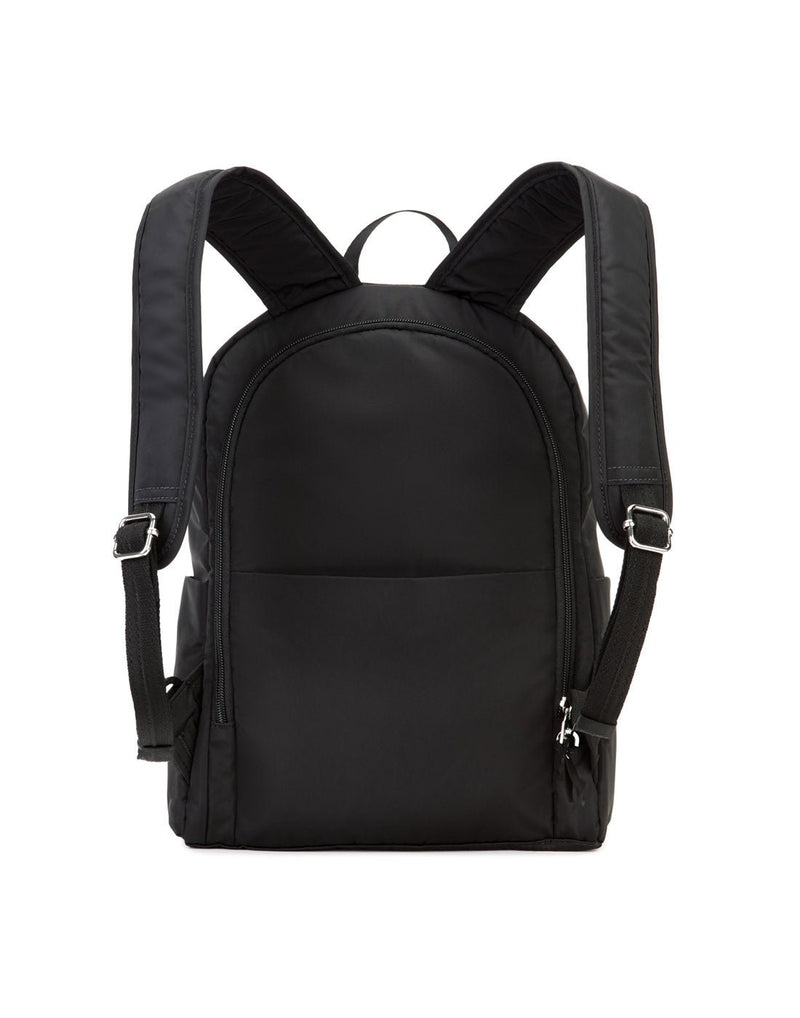 Pacsafe Stylesafe Anti-theft Backpack, black, back view